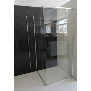 Australia Custom Made Semi-Frameless Piovt Door Shower Screen (1100-1200)*(1100-1200)*1950